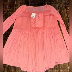 Free People NWT Pretty Please Top size XS in Rosetta